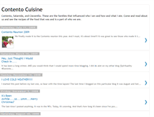 Tablet Screenshot of contentocuisine.blogspot.com