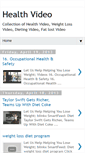 Mobile Screenshot of healthvideo.blogspot.com