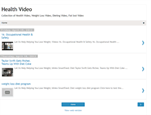 Tablet Screenshot of healthvideo.blogspot.com