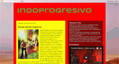 Desktop Screenshot of indoprogresivo.blogspot.com