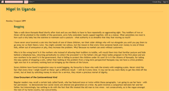 Desktop Screenshot of nigelinuganda.blogspot.com