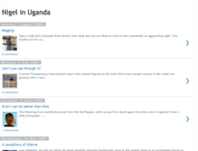 Tablet Screenshot of nigelinuganda.blogspot.com