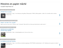 Tablet Screenshot of histoiresenpapiermache.blogspot.com
