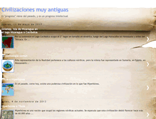 Tablet Screenshot of culturasmuyantiguas.blogspot.com