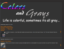 Tablet Screenshot of colors-and-grays.blogspot.com