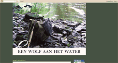 Desktop Screenshot of eenwolfaanhetwater.blogspot.com