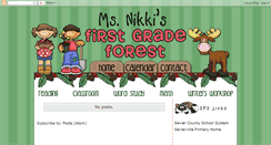 Desktop Screenshot of msnikki1stgrade.blogspot.com