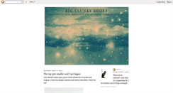 Desktop Screenshot of bigclunkyshoes.blogspot.com