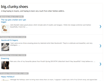 Tablet Screenshot of bigclunkyshoes.blogspot.com