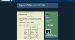 Desktop Screenshot of linguagensecodigosviva.blogspot.com