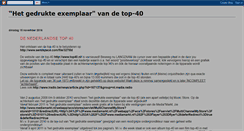 Desktop Screenshot of het-gedrukte-exemplaar-van-de-top40.blogspot.com