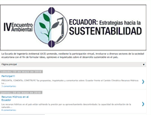 Tablet Screenshot of estrategiasecuador.blogspot.com