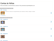 Tablet Screenshot of contasasvoltas.blogspot.com