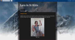 Desktop Screenshot of larainstkitts.blogspot.com