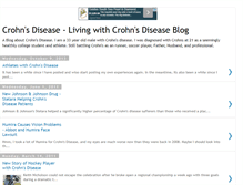 Tablet Screenshot of livingwithcrohnsdisease.blogspot.com