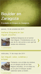 Mobile Screenshot of boulderzaragoza.blogspot.com