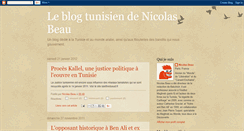 Desktop Screenshot of nicolasbeau.blogspot.com