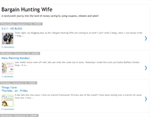 Tablet Screenshot of bargainhuntingwife.blogspot.com