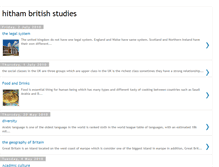 Tablet Screenshot of hithambritishstudies.blogspot.com