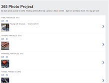 Tablet Screenshot of 365photo2012.blogspot.com