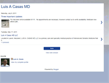 Tablet Screenshot of luisacasasmd.blogspot.com