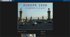 Desktop Screenshot of lfmsseurope2008.blogspot.com