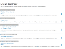 Tablet Screenshot of lifeatseminary.blogspot.com