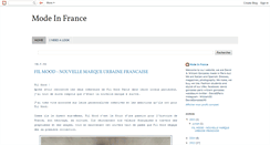 Desktop Screenshot of modeinfrance.blogspot.com