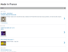 Tablet Screenshot of modeinfrance.blogspot.com