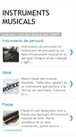 Mobile Screenshot of instrumentsmusicalsmaria.blogspot.com
