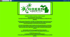 Desktop Screenshot of greenlogisticsmichigan.blogspot.com