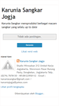 Mobile Screenshot of karuniasangkarjogja.blogspot.com