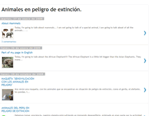 Tablet Screenshot of animaextincion002275504.blogspot.com