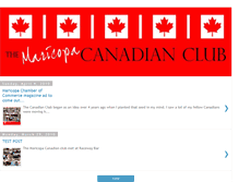 Tablet Screenshot of canadianclubaz.blogspot.com