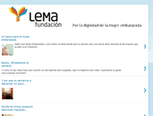 Tablet Screenshot of fundacionlema.blogspot.com