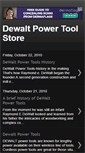 Mobile Screenshot of dewaltpowertoolsstore.blogspot.com