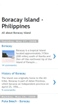 Mobile Screenshot of boracay-philippines.blogspot.com