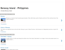 Tablet Screenshot of boracay-philippines.blogspot.com