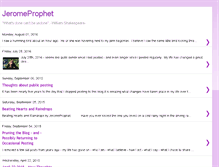 Tablet Screenshot of jeromeprophet.blogspot.com