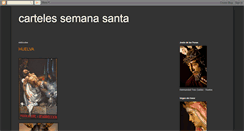 Desktop Screenshot of carteles-semana-santa.blogspot.com