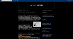 Desktop Screenshot of ciaksimusica.blogspot.com