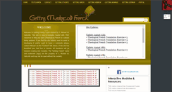 Desktop Screenshot of gettingfrench.blogspot.com