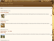 Tablet Screenshot of joyofteasocietea.blogspot.com