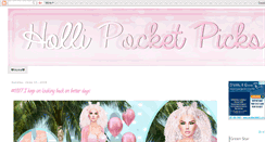Desktop Screenshot of hollipocketpicks.blogspot.com