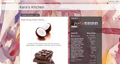 Desktop Screenshot of karaskitchen29.blogspot.com