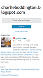 Mobile Screenshot of charlieboddington.blogspot.com