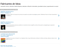 Tablet Screenshot of fabricantesdeideas.blogspot.com
