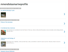 Tablet Screenshot of mmendiolasmarineprofile.blogspot.com