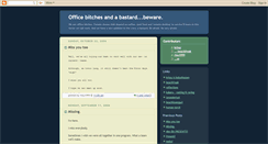 Desktop Screenshot of officebitches.blogspot.com