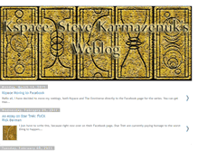 Tablet Screenshot of kspaceuniverse.blogspot.com